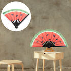 Wassermelonen Faltfacher Polyester Fruchtdekor Fan Im Japanischen Stil