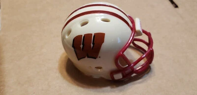 WISCONSIN BADGERS #209 POCKET PRO FOOTBALL HELMET RIDDELL BIG  10 - Image 1 of 4