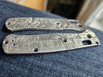 Básculas de aluminio de 2 tonos grabadas láser profundo Bugout 535 hechas en banco con etiquetas Foto 1 de 4