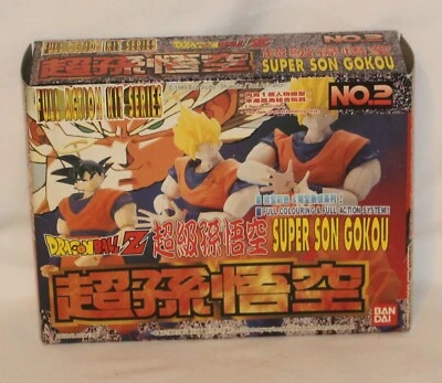 超级儿子 GOKOU FUSION 全动作套件系列人偶 DRAGONBALL Z #2 BANDA 带盒 — 第 1/4 张图片