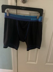 BOMBAS BEE BETTER Men’s Black/blue Medium Boxer Briefs NWOT - Picture 1 of 4