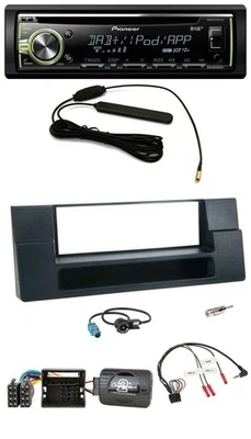 Pioneer MP3 USB CD DAB Lenkrad Autoradio für BMW 5er E39 X5 Quadlock Ablage - Bild 1 von 4