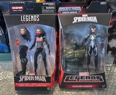 Hasbro Marvel Spider-Man Legends Space Venom Series Silk Plus Spider Girl 2016 Foto 1 de 4