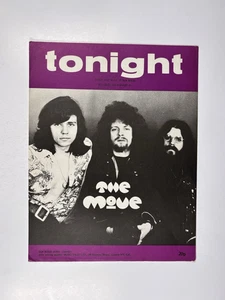 The Move Roy Wood Sheet Music Tonight Original Vintage Harvest Rec. London 1971 - Picture 1 of 13