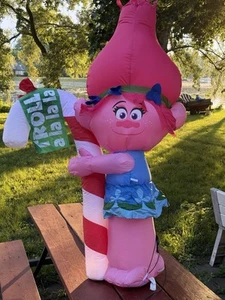 Gemmy Inflatable Christmas Troll 5 Feet Tall. Lighted. - Picture 1 of 14