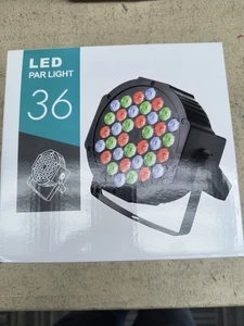 4Pack 36LED RGB Lighting PAR Light DMX Beam Party DJ Disco Lights 2 nib 2 out - Picture 1 of 5