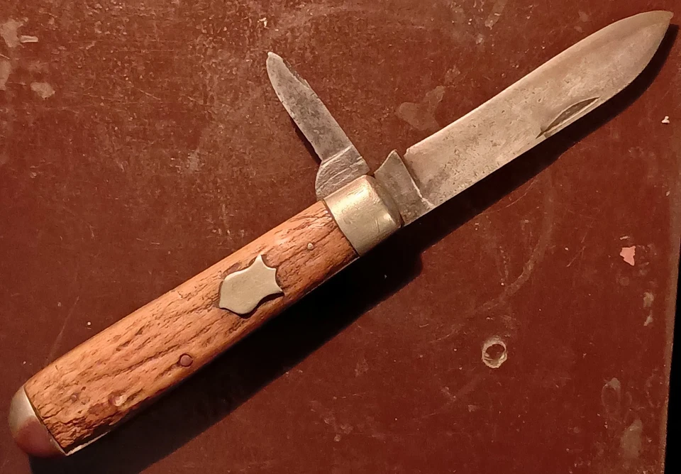 Нож ROBESON ShurEdge 1911-1940 с рифленой костью 2 лезвия #62262 - Изображение 1 из 4