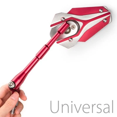 Magazi mirror model VIPER red adjustable fits Victory Cross Country Kingpin - Image 1 of 4