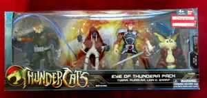 2011  Bandai  Thundercats Eye Of Thundera Pack Lion-O Mumm-Ra,Tygra,Snarf - Picture 1 of 3
