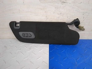 2014-2019 C7 Corvette OEM Driver Left Sun Shade Visor Garage Opener Mirror Black - Foto 1 di 7