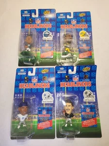 Konvolut 4 NFL Headliner Dallas Cowboys 1996 Figuren Sanders Hostetler Watters  - Bild 1 von 5