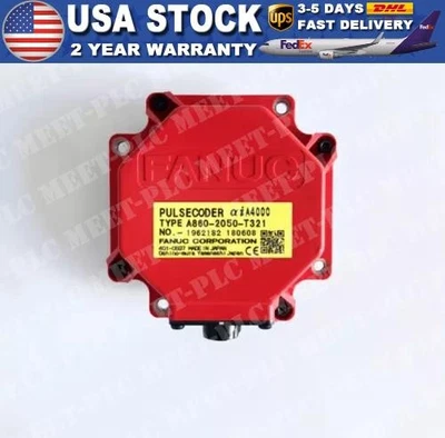 New Fanuc A860-2050-T321 ENCODER IN STOCK ship by UPS/Fedex US Free TAX - Image 1 of 4