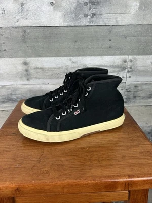 Superga Men’s Black High Tops Size 6 - Image 1 of 4