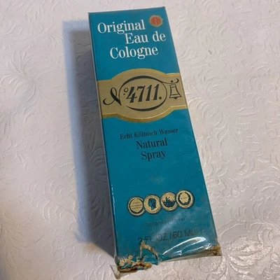 Vintage Agua Colonia Real 4711 Original Eau De Cologne Natural Spray 2 fl oz Foto 1 de 4