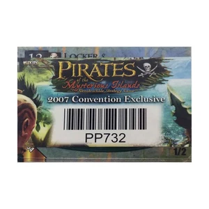 WizKids Pirates CSG  Pirates of the Mysterious Islands 2007 Convention Exc New - Picture 1 of 2