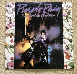VINTAGE 1984 PRINCE AND THE REVOLUTION PURPLE RAIN LP VINYL RECORD COLLECTIBLE - Picture 1 of 10