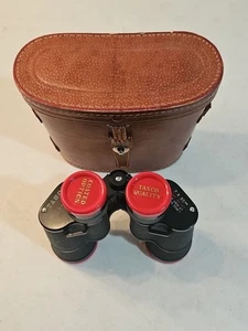 Vintage Tasco 7 x 35 Coated binoculars 358 Ft /1000 Yards W Case - Picture 1 of 13