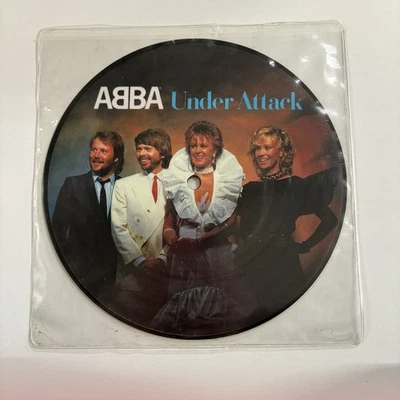 ABBA – Under Attack - Original UK Epic 7" Picture disc - EPC A 11-2971 - Image 1 of 3
