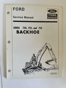 750 753 755 Service Manual Ford Industrial Series 750, 753 755 Backhoe - Picture 1 of 9