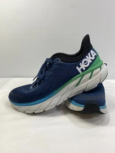 HOKA One One Clifton Men's Running Shoe, Size 10, Pre-Owned - Picture 1 of 13