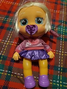 Cry Babies Kiss Me Stella 12" Baby Puppe Original Kleidung Schuhe Schnuller funktioniert - Bild 1 von 5
