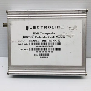 TRANSPONDEDOR ELECTROLINE HMS DOCSIS DHT-PS-NA-02 - Imagen 1 de 7