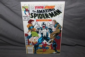 The Amazing Spider-Man Marvel # 374 Venom Attacks Bagley Cover High Grade 1993 - Picture 1 of 1
