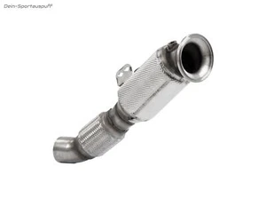HJS Ø80mm Downpipe mit Kat BMW 4er 440i F32 F33 F36 Coupe, Cabrio (Euro 6) - Bild 1 von 7
