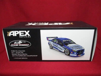 1:18 Scale Apex Ford FG X Falcon #17 Scott Pye 2015 V8 Supercars DJR Team Penske - image 1 of 4