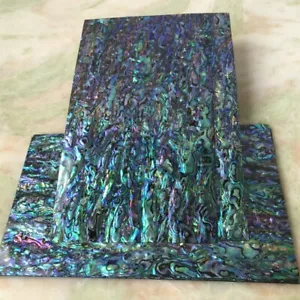 1 X High Quality Natural Green/Blue Inlay DIY Material Abalone Shell Blanks - Picture 1 of 6