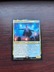 1x THE ELEVENTH DOCTOR - Doctor Who - MTG - Magic the Gathering - Picture 1 of 1