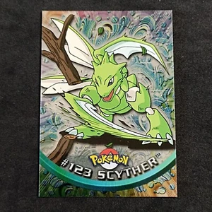 Scyther #123 _ Foil _ Pokemon Topps Series 2 _ Deutsch _ Nearmint - Bild 1 von 7