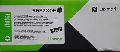 LEXMARK MS621 EXTRA HIGH YIELD TONER CARTRIDGE (56F2X0E) - Image 1 of 2