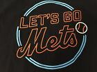 New York Mets "Let's Go Mets" Rubie's Costume Company Promo Black T-Shirt XL 