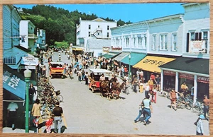 Cartolina Mackinac Island Michigan MI PC 1985 Penrod Hiawatha Co - Foto 1 di 1