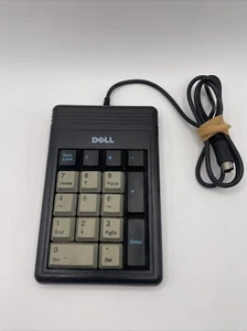 Old Generic Dell Computer 17 Key Numeric Key Pad with PS/2 Model No. 86004 Works - Picture 1 of 11