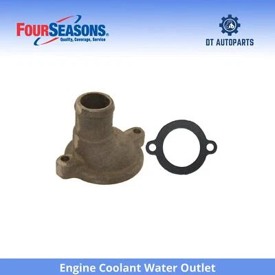 For 1984-1989 Honda Accord Engine Coolant Water Outlet 4 Seasons 1985 1986 1987 - Image 1 of 4
