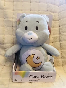 Care Bears Bedtime Bear Baby Rattle Teddy Soft Plush Toy 18 Inch 2022. NEW M - Picture 1 of 5