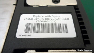 HP 300590-001 146GB 10,000 RPM 3.5 in. Fiber Channel HDD 359438-003 - Image 1 of 4