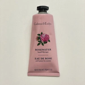 Crabtree & Evelyn Rosewater Hand Therapy Cream Lotion 3.5 oz Tube - Picture 1 of 3