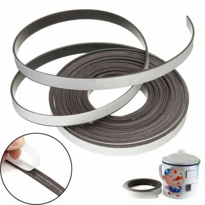 1M / 5M Magnetband selbstklebend Magnetklebeband Magnetstreifen 15 x 1,5mm Stark - Bild 1 von 4