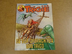STRIP 1° DRUK / TRIGIË N° 4 - DE VIJF OPDRACHTEN VAN TRIGO - Picture 1 of 2