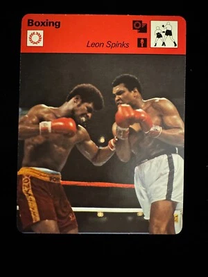 Sportscaster Boxing 1979 #62-08 Muhammad Ali, Leon Spinks nrmt/nrmt+ Foto 1 de 2