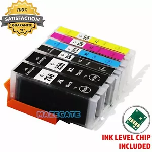 Ink Cartridges for Canon PGI-250XL CLI-251 XL Pixma MG5620 MG5520 MG6620 MX922 - Picture 1 of 10