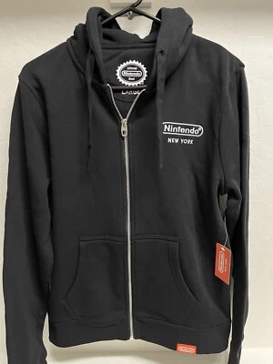 Nintendo Nueva York 1889 Mario Moneda Sudadera con Capucha Oficial Nueva Etiqueta Sudadera Mujer Grande Foto 1 de 4