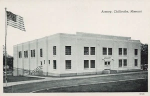 Armory - Chillicothe, Missouri - unposted RPPC - Bild 1 von 3
