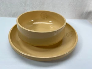 MAKKUM ATELIER NL BRUNSSUM NEDERLAND POTTERY BOWL & PLATTER SET - USED - Picture 1 of 24