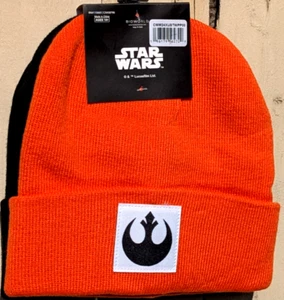 2 Star Wars Rebel Alliance & Galactic Empire Beanie Hats Winter Jedi - Picture 1 of 7