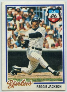 1978 TOPPS BASEBALL #200 REGGIE JACKSON HOF - NEW YORK YANKEES EX RAW (SG-0112) - Imagen 1 de 4