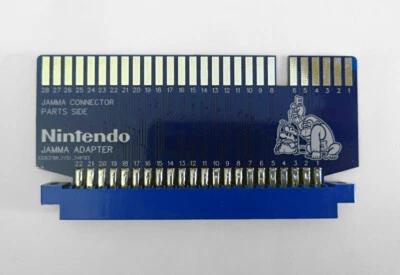 Nintendo PCB Jamma Adapter WITHOUT RGB INVERTER [Donkey Kong Popeye Mario Bros] - Immagine 1 di 2